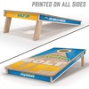 image:imageYouTheFan NFL 2 x 4 Slogan Series Professional Wood Cornhole GameLos Angeles Chargers