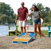 image:imageYouTheFan NFL 2 x 4 Slogan Series Professional Wood Cornhole GameLos Angeles Chargers