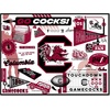 image:imageYouTheFan NCAA Michigan Wolverines Scrapbook Puzzle  500 Pieces 18 X 24 Size Original Artwork Humorous Illustrations Fun Design Officially LicensedSouth Carolina Gamecocks