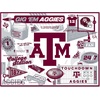 image:imageYouTheFan NCAA Michigan Wolverines Scrapbook Puzzle  500 Pieces 18 X 24 Size Original Artwork Humorous Illustrations Fun Design Officially LicensedTexas Am Aggies