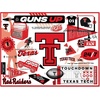 image:imageYouTheFan NCAA Michigan Wolverines Scrapbook Puzzle  500 Pieces 18 X 24 Size Original Artwork Humorous Illustrations Fun Design Officially LicensedTexas Tech Red Raiders