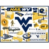 image:imageYouTheFan NCAA Michigan Wolverines Scrapbook Puzzle  500 Pieces 18 X 24 Size Original Artwork Humorous Illustrations Fun Design Officially LicensedWest Virginia Mountaineers