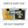 image:imageYouTheFan OfficiallyLicensed NCAA Set of 8 Cornhole Bags  All Weather Dual Sided Slide amp Stop  Regulation Size with Carry caseIdaho Vandals