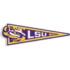 image:imageYouTheFan NCAA 3D Wall Pennant precisioncrafted unique shape made of multiple layers readytohang officially licensed and stylish addition for ultimate team fanLSU Tigers