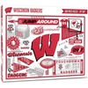image:imageYouTheFan NCAA Michigan Wolverines Scrapbook Puzzle  500 Pieces 18 X 24 Size Original Artwork Humorous Illustrations Fun Design Officially LicensedWisconsin Badgers