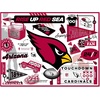 image:imageYouTheFan NFL Carolina Panthers Scrapbook Puzzle  500 Pieces 18 X 24 Size Original Artwork Humorous Illustrations Fun Design Officially LicensedArizona Cardinals