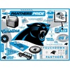 image:imageYouTheFan NFL Carolina Panthers Scrapbook Puzzle  500 Pieces 18 X 24 Size Original Artwork Humorous Illustrations Fun Design Officially LicensedCarolina Panthers