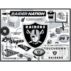 image:imageYouTheFan NFL Carolina Panthers Scrapbook Puzzle  500 Pieces 18 X 24 Size Original Artwork Humorous Illustrations Fun Design Officially LicensedLas Vegas Raiders