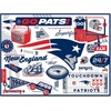 image:imageYouTheFan NFL Carolina Panthers Scrapbook Puzzle  500 Pieces 18 X 24 Size Original Artwork Humorous Illustrations Fun Design Officially LicensedNew England Patriots