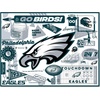 image:imageYouTheFan NFL Carolina Panthers Scrapbook Puzzle  500 Pieces 18 X 24 Size Original Artwork Humorous Illustrations Fun Design Officially LicensedPhiladelphia Eagles