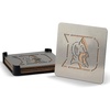 image:imageYouTheFan NCAA Boasters 4Piece Stainless Steel LaserCut Team Coaster SetDuke Blue Devils
