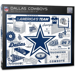 image:imageYouTheFan NFL Washington Commanders Scrapbook PuzzleDallas Cowboys