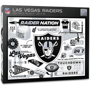 image:imageYouTheFan NFL Washington Commanders Scrapbook PuzzleLas Vegas Raiders