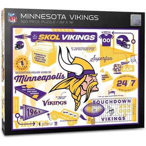image:imageYouTheFan NFL Washington Commanders Scrapbook PuzzleMinnesota Vikings
