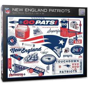 image:imageYouTheFan NFL Washington Commanders Scrapbook PuzzleNew England Patriots