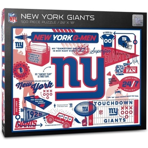 image:imageYouTheFan NFL Washington Commanders Scrapbook PuzzleNew York Giants