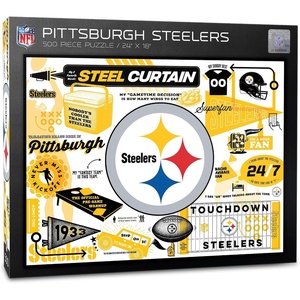 image:imageYouTheFan NFL Washington Commanders Scrapbook PuzzlePittsburgh Steelers