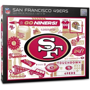 image:imageYouTheFan NFL Washington Commanders Scrapbook PuzzleSan Francisco 49ers