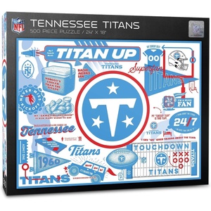 image:imageYouTheFan NFL Washington Commanders Scrapbook PuzzleTennessee Titans
