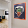 image:imageYouTheFan Officiallylicensed NFL Stadium Series 3D Wall Art  multilayer team stadium replica detailed sports fan gift indoor decorChicago Bears