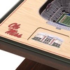 image:imageYouTheFan NCAA Mississippi Rebels 3D Stadium Lighted End Table