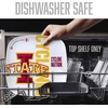 image:imageYouTheFan OfficiallyLicensed NCAA Large Party Plate  1025 x 1025  100 Melamine Dishwasher Safe BPA Free  Fan Gift for Snacks appetizers and FoodIowa State Cyclones