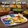 image:imageYouTheFan OfficiallyLicensed NCAA Large Party Plate  1025 x 1025  100 Melamine Dishwasher Safe BPA Free  Fan Gift for Snacks appetizers and FoodKansas Jayhawks