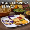 image:imageYouTheFan OfficiallyLicensed NCAA Large Party Plate  1025 x 1025  100 Melamine Dishwasher Safe BPA Free  Fan Gift for Snacks appetizers and FoodLSU Tigers