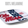 image:imageYouTheFan OfficiallyLicensed NCAA Large Party Plate  1025 x 1025  100 Melamine Dishwasher Safe BPA Free  Fan Gift for Snacks appetizers and FoodMississippi Rebels