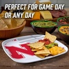 image:imageYouTheFan OfficiallyLicensed NCAA Large Party Plate  1025 x 1025  100 Melamine Dishwasher Safe BPA Free  Fan Gift for Snacks appetizers and FoodNebraska Cornhuskers