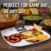 image:imageYouTheFan OfficiallyLicensed NCAA Large Party Plate  1025 x 1025  100 Melamine Dishwasher Safe BPA Free  Fan Gift for Snacks appetizers and FoodOklahoma State Cowboys