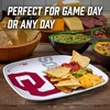 image:imageYouTheFan OfficiallyLicensed NCAA Large Party Plate  1025 x 1025  100 Melamine Dishwasher Safe BPA Free  Fan Gift for Snacks appetizers and FoodOklahoma Sooners