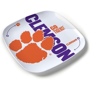 image:imageYouTheFan OfficiallyLicensed NCAA Large Party Plate  1025 x 1025  100 Melamine Dishwasher Safe BPA Free  Fan Gift for Snacks appetizers and FoodClemson Tigers