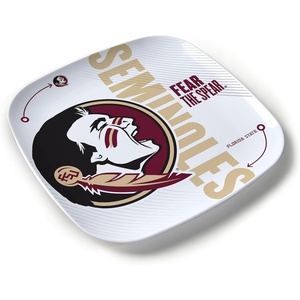 image:imageYouTheFan OfficiallyLicensed NCAA Large Party Plate  1025 x 1025  100 Melamine Dishwasher Safe BPA Free  Fan Gift for Snacks appetizers and FoodFlorida State Seminoles