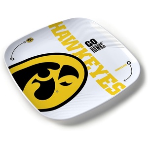 image:imageYouTheFan OfficiallyLicensed NCAA Large Party Plate  1025 x 1025  100 Melamine Dishwasher Safe BPA Free  Fan Gift for Snacks appetizers and FoodIowa Hawkeyes