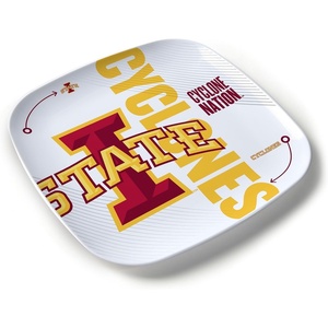 image:imageYouTheFan OfficiallyLicensed NCAA Large Party Plate  1025 x 1025  100 Melamine Dishwasher Safe BPA Free  Fan Gift for Snacks appetizers and FoodIowa State Cyclones