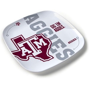 image:imageYouTheFan OfficiallyLicensed NCAA Large Party Plate  1025 x 1025  100 Melamine Dishwasher Safe BPA Free  Fan Gift for Snacks appetizers and FoodTexas AM Aggies