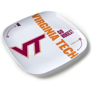 image:imageYouTheFan OfficiallyLicensed NCAA Large Party Plate  1025 x 1025  100 Melamine Dishwasher Safe BPA Free  Fan Gift for Snacks appetizers and FoodVirginia Tech Hokies