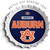 image:imageYouTheFan OfficiallyLicensed NCAA Bottlecap Serving Tray  13 x 13  Bottle Cap Shaped Tray  100 Melamine Dishwasher Safe BPA Free  Great Fan GiftAuburn Tigers