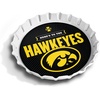 image:imageYouTheFan OfficiallyLicensed NCAA Bottlecap Serving Tray  13 x 13  Bottle Cap Shaped Tray  100 Melamine Dishwasher Safe BPA Free  Great Fan GiftIowa Hawkeyes
