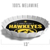 image:imageYouTheFan OfficiallyLicensed NCAA Bottlecap Serving Tray  13 x 13  Bottle Cap Shaped Tray  100 Melamine Dishwasher Safe BPA Free  Great Fan GiftIowa Hawkeyes