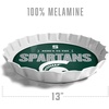image:imageYouTheFan OfficiallyLicensed NCAA Bottlecap Serving Tray  13 x 13  Bottle Cap Shaped Tray  100 Melamine Dishwasher Safe BPA Free  Great Fan GiftMichigan State Spartans
