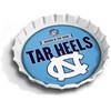 image:imageYouTheFan OfficiallyLicensed NCAA Bottlecap Serving Tray  13 x 13  Bottle Cap Shaped Tray  100 Melamine Dishwasher Safe BPA Free  Great Fan GiftNorth Carolina Tar Heels