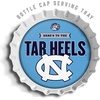 image:imageYouTheFan OfficiallyLicensed NCAA Bottlecap Serving Tray  13 x 13  Bottle Cap Shaped Tray  100 Melamine Dishwasher Safe BPA Free  Great Fan GiftNorth Carolina Tar Heels