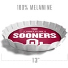 image:imageYouTheFan OfficiallyLicensed NCAA Bottlecap Serving Tray  13 x 13  Bottle Cap Shaped Tray  100 Melamine Dishwasher Safe BPA Free  Great Fan GiftOklahoma Sooners