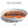 image:imageYouTheFan OfficiallyLicensed NCAA Bottlecap Serving Tray  13 x 13  Bottle Cap Shaped Tray  100 Melamine Dishwasher Safe BPA Free  Great Fan GiftOklahoma State Cowboys