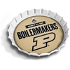 image:imageYouTheFan OfficiallyLicensed NCAA Bottlecap Serving Tray  13 x 13  Bottle Cap Shaped Tray  100 Melamine Dishwasher Safe BPA Free  Great Fan GiftPurdue Boilermakers