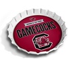 image:imageYouTheFan OfficiallyLicensed NCAA Bottlecap Serving Tray  13 x 13  Bottle Cap Shaped Tray  100 Melamine Dishwasher Safe BPA Free  Great Fan GiftSouth Carolina Gamecocks