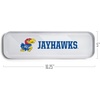 image:imageYouTheFan OfficiallyLicensed NCAA Snack Platter Platter  100 Melamine Dishwasher Safe BPA Free  16 x 5  Fan Gift for Snacks appetizers and FoodKansas Jayhawks