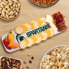 image:imageYouTheFan OfficiallyLicensed NCAA Snack Platter Platter  100 Melamine Dishwasher Safe BPA Free  16 x 5  Fan Gift for Snacks appetizers and FoodMichigan State Spartans